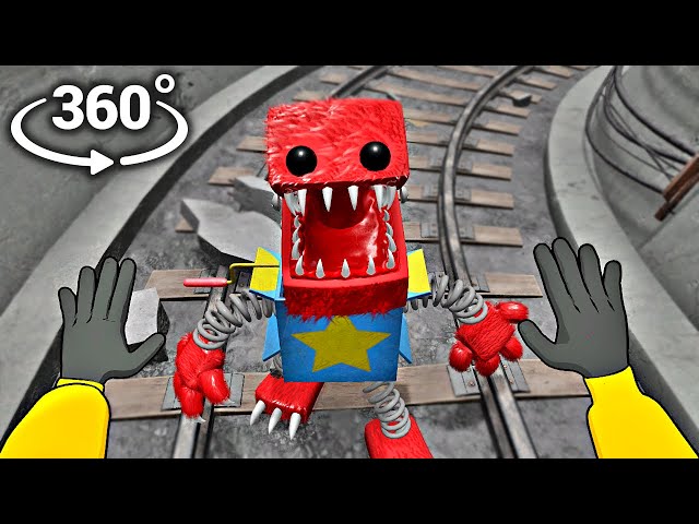 360° BOXY BOO CHASES YOU! | Poppy Playtime VR