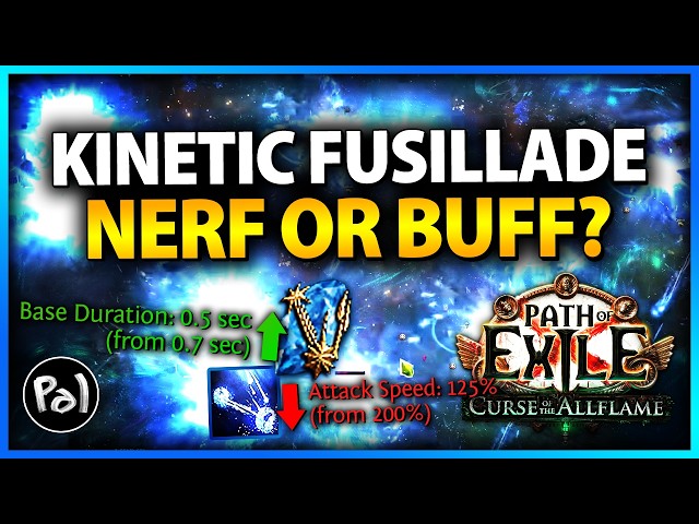 What the Kinetic Fusillade Change ACTUALLY Means | Path of Exile Patch 3.29