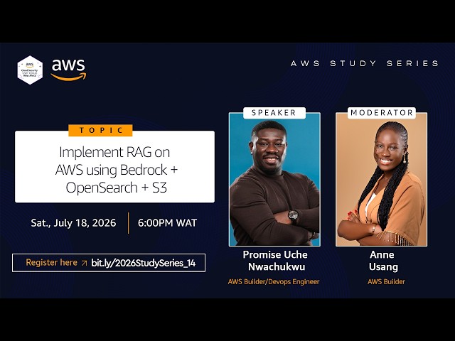 Implement RAG on AWS using Bedrock + OpenSearch + S3