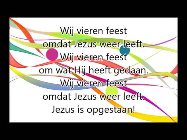 wij vieren feest