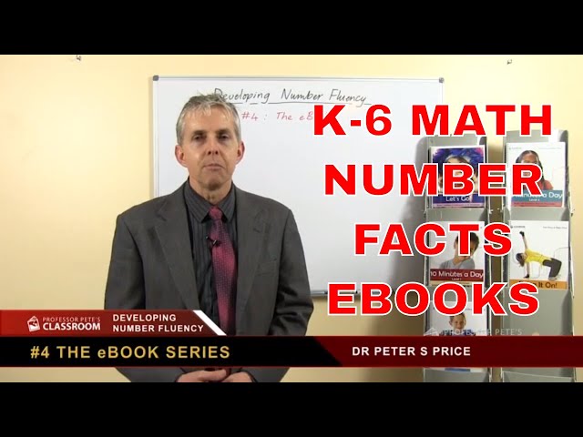 Developing Number Fluency Part 4: The eBooks [FREE MATH PD FOR TEACHERS]