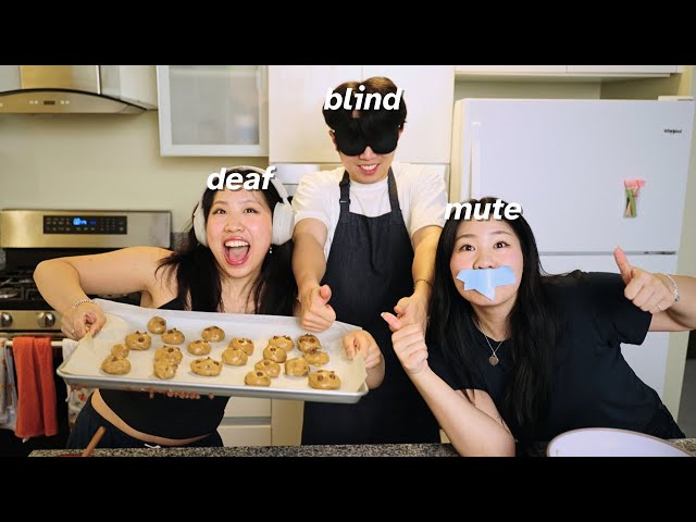 BLIND, DEAF, AND MUTE CHALLENGE *fail*