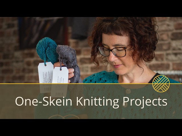 5 One-Skein Knitting Projects for Travel | Start Here