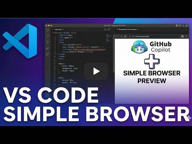 The VS Code Feature You Don't Know: Github Copilot + Simple Browser