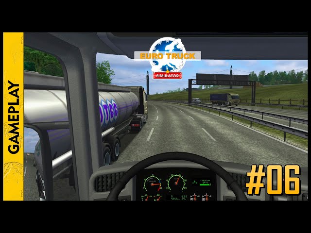 EURO TRUCK Simulator (Newcastle x London x Newcastle)(Gameplay) #06