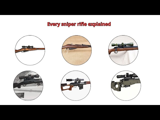 Every sniper rifle explained in 5 minutes!
