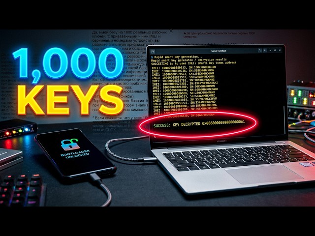 how to create an smart key generator for Huawei Honor