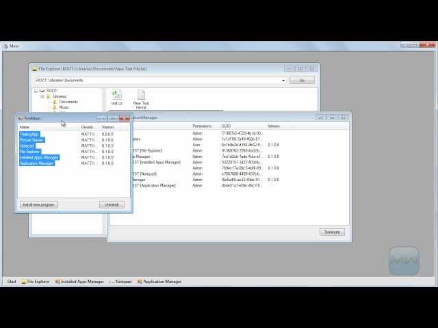Project OS a fake VB C# Operating System part 1