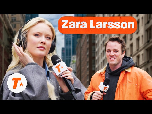 Testing Zara Larsson's Music Knowledge | Track Star*