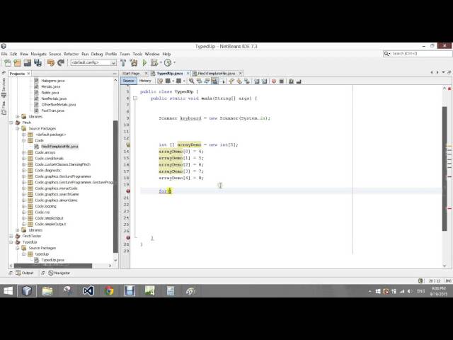 For Each Loops Java