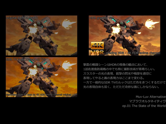 Amazing post-processing work of Graphinica (Muv-Luv Alternative) マブラヴオルタ ネイティヴにおけるグラフィニカの撮影技術