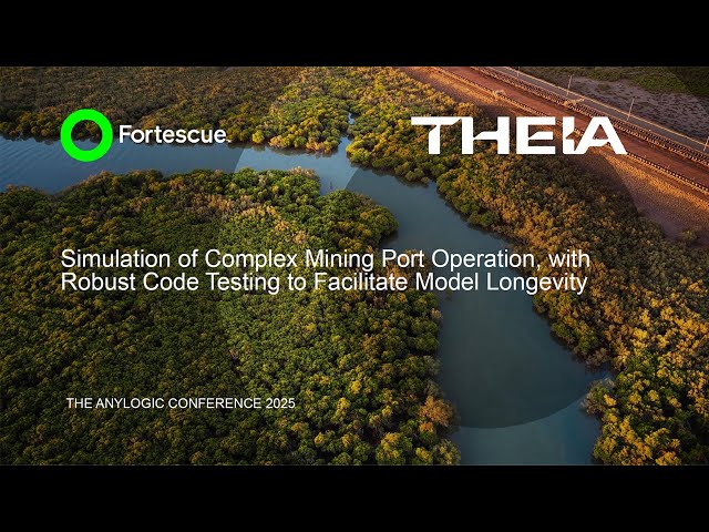 Simulation of Complex Mining Port Operation, with Robust Code Testing to Facilitate Model Longevity