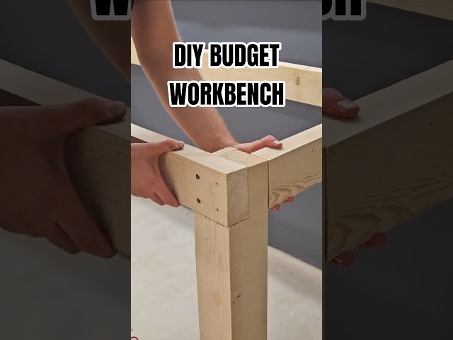 DIY Budget Workbench (Beginner Build)