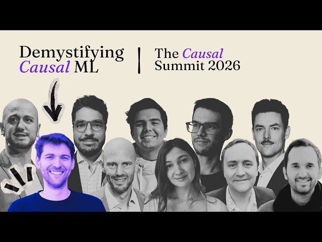 Demystifying Causal ML (DoubleML) | Causal Summit 2026 | Pr. Philipp Bach