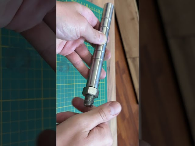 Hidden Knife Inside a Steel Pipe #shorts