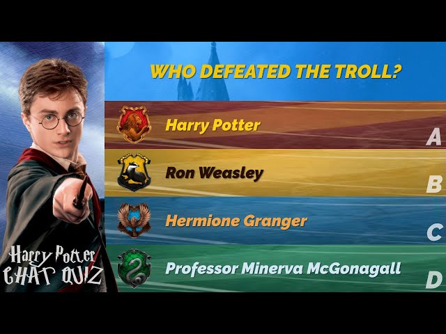 ⚡ Harry Potter Interactive Quiz ⚡ 24 / 7 ⚡ Answer in Chat! Live Scores!