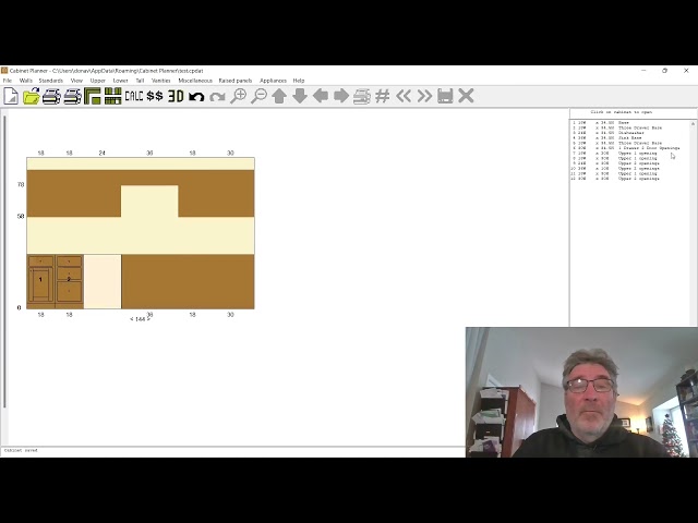 Cabinet Planner software  | Kitchen cabinet build series Part 3