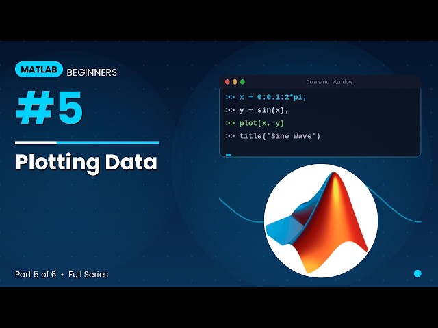 MATLAB for Beginners #5: Plotting & Data