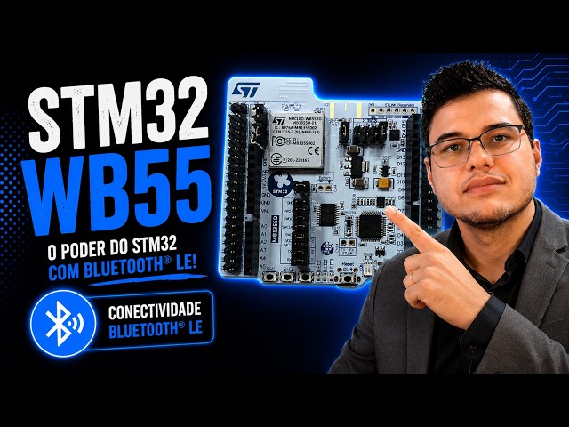 Meet the Bluetooth-Enabled STM32! The STM32WB55 for Your IoT Projects || STM32