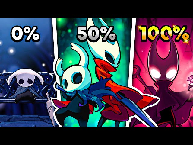J'ai 100% TOUS les HOLLOW KNIGHT (TOUS les Succès)