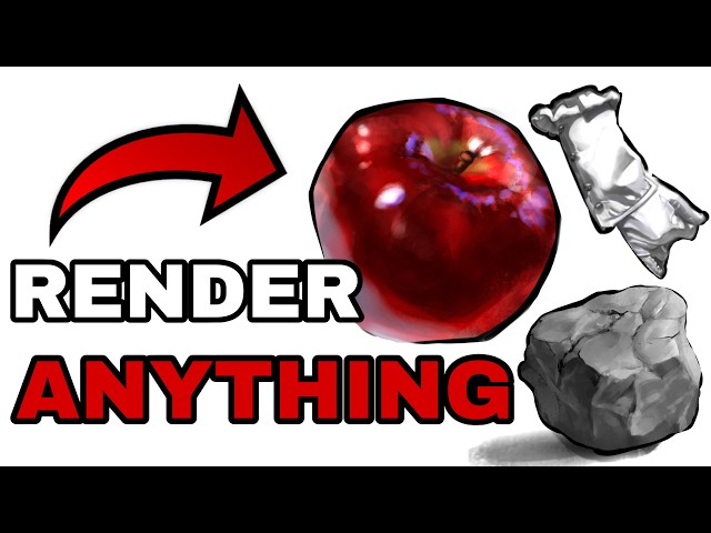 How to render ANYTHING in 5 minutes (Beginner friendly!)
