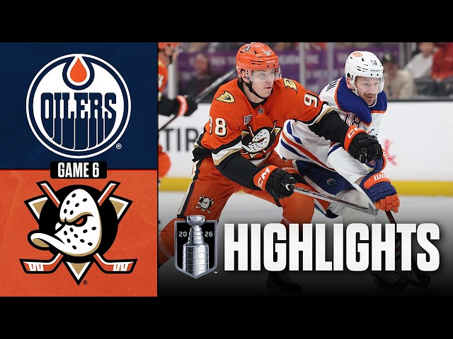 Oilers vs. Ducks | NHL Playoff Highlights| Game 6 | April 30, 2026