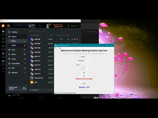 world best & unbeatable binary options robot trading for iqoption 2023