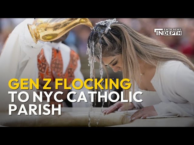 Gen Z Flocking to NYC Catholic Parish | EWTN News In Depth