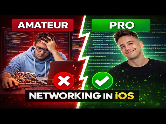 Amateur vs Production iOS Networking (The Difference Is Massive)