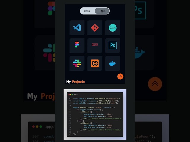 Portfolio Template #portfolio #html #css #tailwindcss #coding #javascript #frontend #webdesign #js