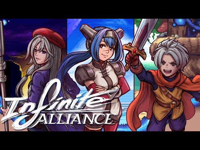 Infinite Alliance - Legendary Heroes Trailer (CrossCode, Chained Echoes, & more!)