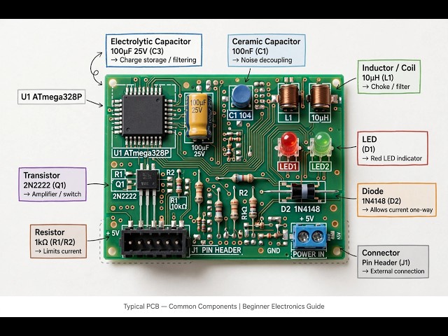 Introduction to Basic Electronics Voltage, Ohm's Law & Simple Circuits Explained