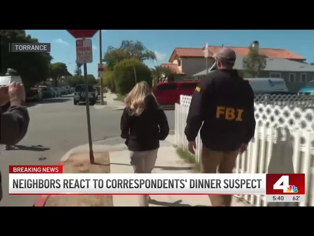 Torrance neighbors react to White House Correspondents' Dinner suspect