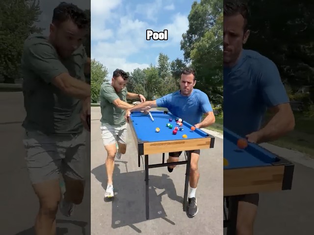 Playing games while sprinting