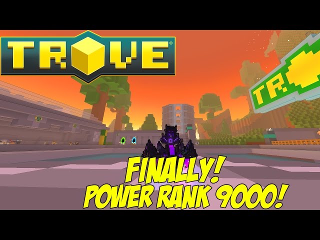 Trove: TESTING OUT THE NEW GEMMING SYSTEM! POWER RANK 9000!! WOO!