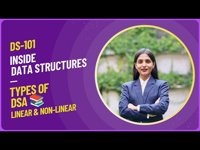 Understand Data Structures: Linear vs Non-Linear Explained Simply (For Beginners) #datastructures 