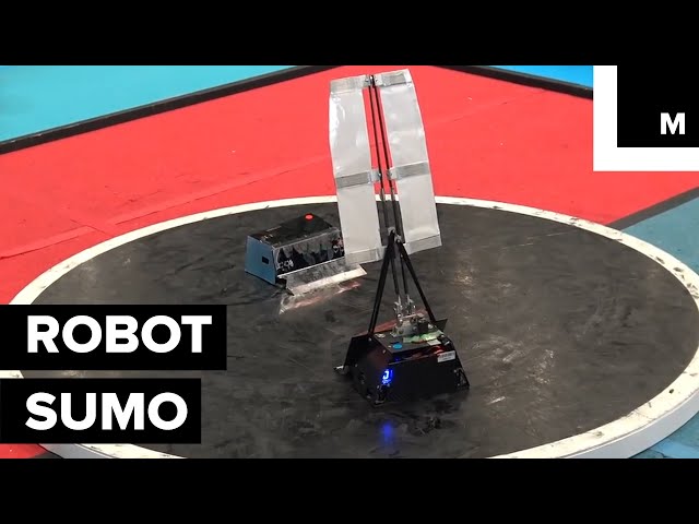 Robot-Sumo Is an Actual Sport and It's Not Just Popular in Japan