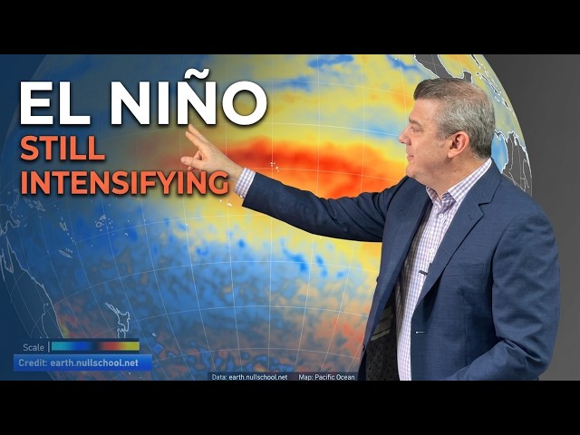 ClimateWatch: El Niño strengthens, OCTOBER update