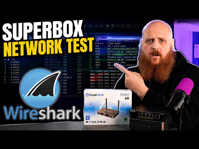 Superbox S7 Ultra Network Analysis — Live TV vs Movies