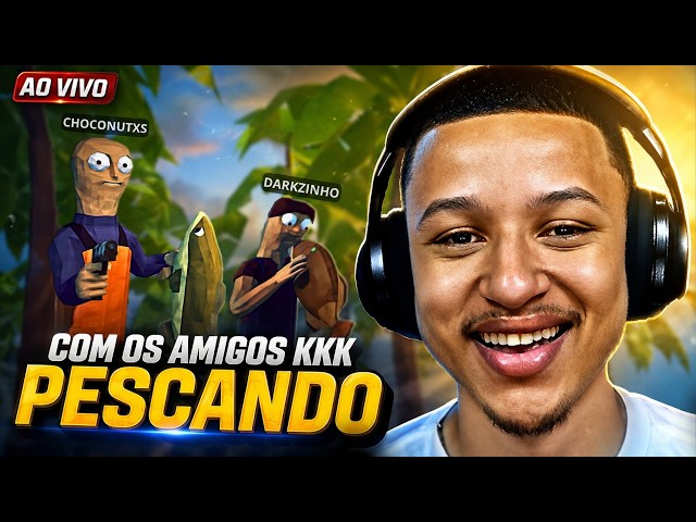 HOW TO FISH AO VIVO | LANÇAMENTO! JOGANDO COM OS AMIGOS @YmaGu  | PT-BR 2026