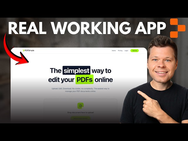 I Built a Paid Web App Using Only Replit AI  (Full tutorial)