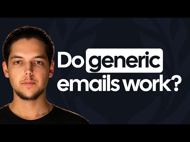 I've used "non-personalized" emails to book enterprise meetings (AIRBUS, Lockheed, RedBull)