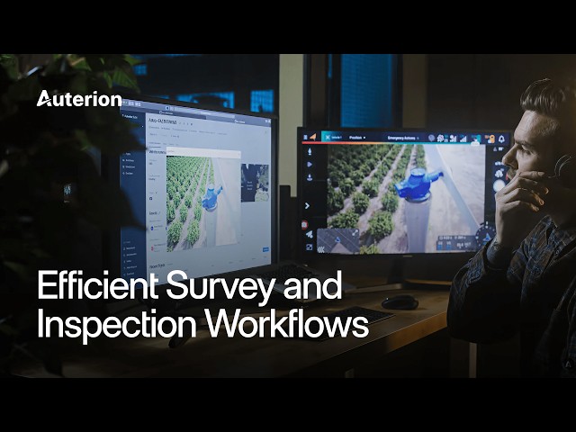 Efficient Survey and Inspection Workflows with the Auterion Software Ecosystem