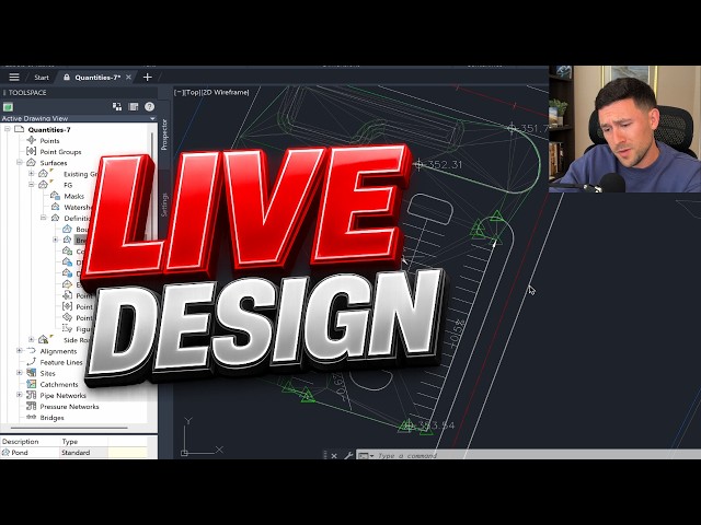 Civil 3D Site Design From Scratch (Complete Beginner Walkthrough)