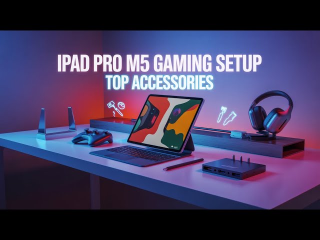 iPad Pro M5 Gaming Setup – Top Accessories to Maximize Performance!