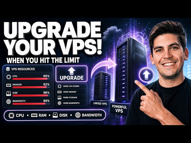 🚀 Hostinger VPS Tutorial: How I Upgraded Server Hardware Resources in 1 Click!