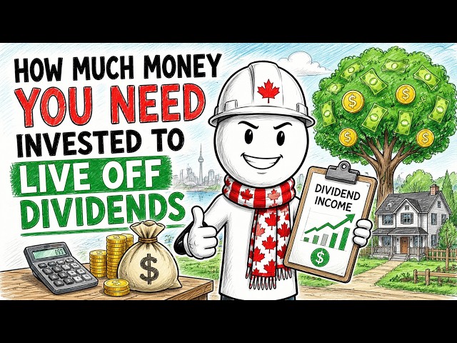 How Much Money You Need Invested to Live Off Dividends | Build Passive Income & Financial Freedom