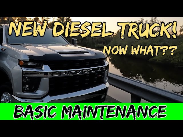 Duramax Diesel Maintenance: Episode 1 - Essentials you Need to KNOW!