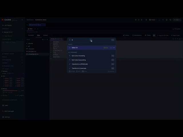 Reformat Any File In Seconds (ClawIDE)
