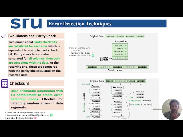 Error Detection and    Correction